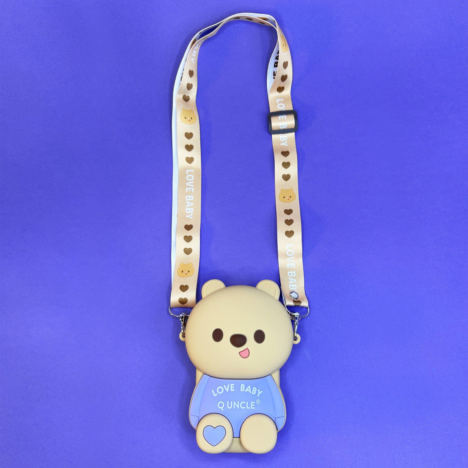 Bunte Ogi Mogi Toys Baby Bear Umhängetasche mit verspieltem Design, ideal für Mädchen und Frauen.